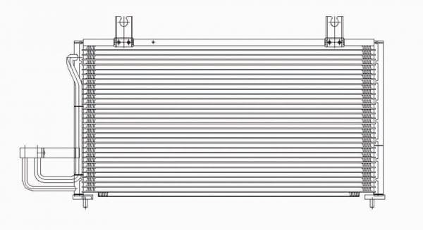 OEM#: 1K2A1 61480A Condenser