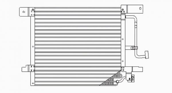 OEM#: 55055866AD Condenser