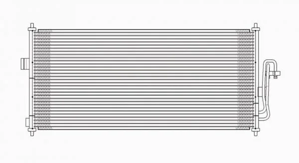 OEM#: 92110-4Z001 Condenser
