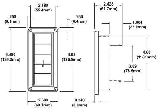 Louver Dimensions