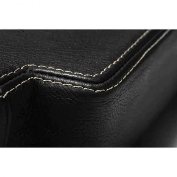Premium Black Leather & Black thread - Universal - Image 5