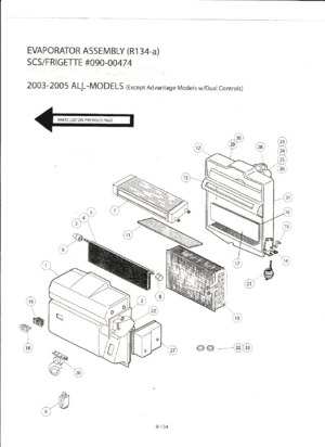 SCS Evaporator Assembly 090-00474