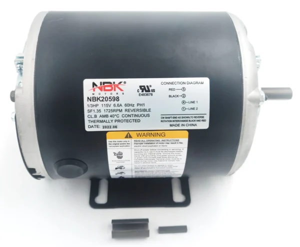 FAN MOTOR (SELF COOLED) 115V, 1/3HP, 1725 RPM GF2034