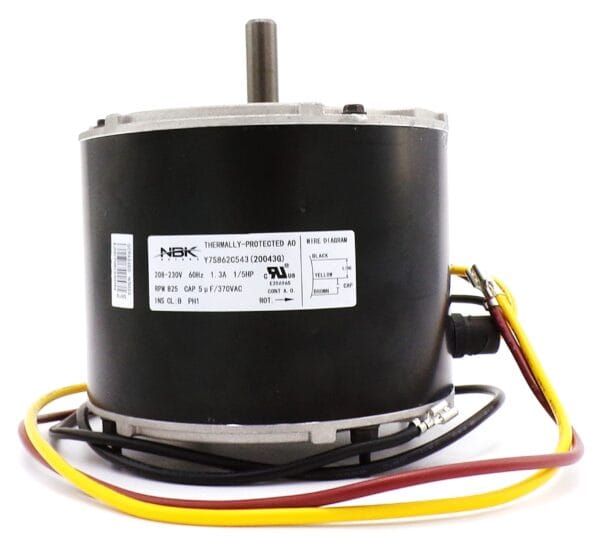 CONDENSOR MOTOR 1/5 HP, 825 RPM, 208-230V 3S003