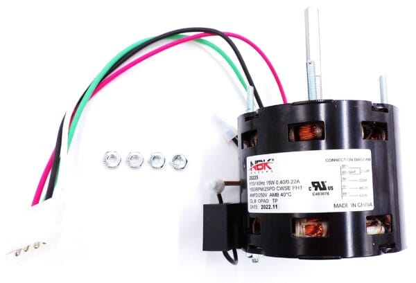 DRIVE MOTOR D1100 115V 2-Speed 1550/900 RPM 1/50 HP D1100
