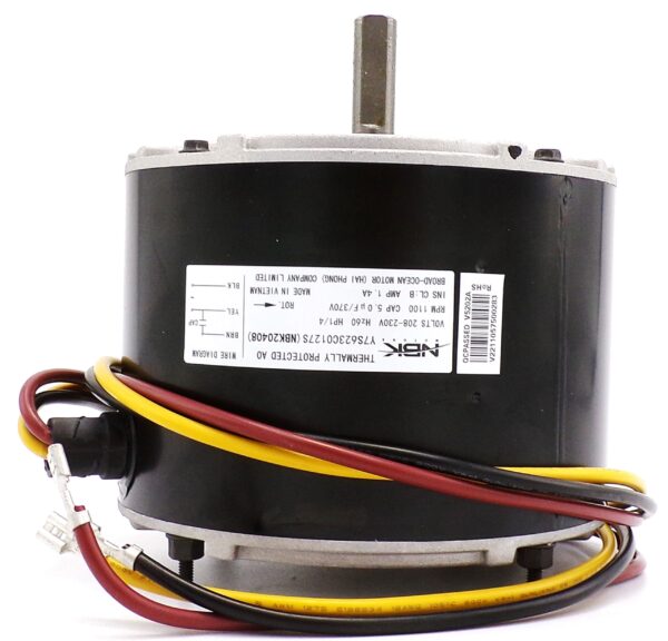 CONDENSOR MOTOR 3905 1/4 HP, 208/230V 3905
