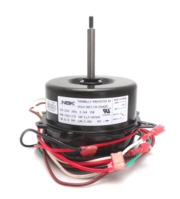 CONDENSOR MOTOR 208/230V, 35W, 1350/1170 RPM 0131P00025