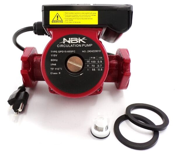 CIRCULATOR PUMP, 115V, 1/25 HP, 3-SPEED UPS15-58FC